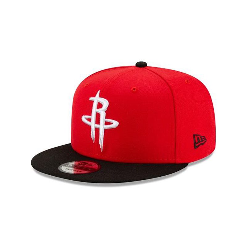 NBA Houston Rockets Two Tone 9Fifty Snapback (LEP4343) - Red New Era Caps